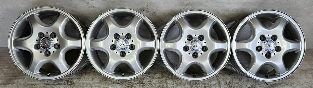 4x Alufelge 16 Zoll 7.0" 5x112 37ET A2084010502 Mercedes-Benz Cla Clk Slc Slk FEL7007561315nr