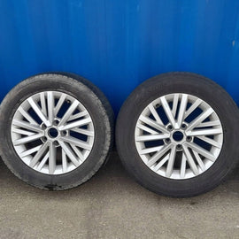 4x Alufelge 16 Zoll 2GA601025AA VW T-Roc Rim Wheel FEL8205972959dg