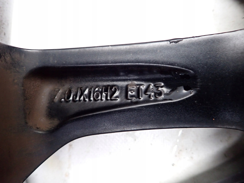 1x Alufelge 16 Zoll 7.0" 6J0601025 Seat Ibiza Rim Wheel