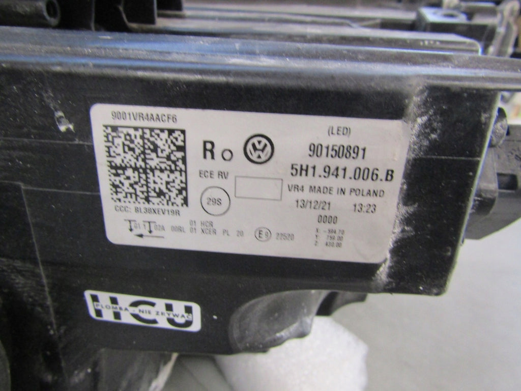 Frontscheinwerfer VW Golf VIII 5H1941006B LED Rechts Scheinwerfer Headlight SCH8713955406qe