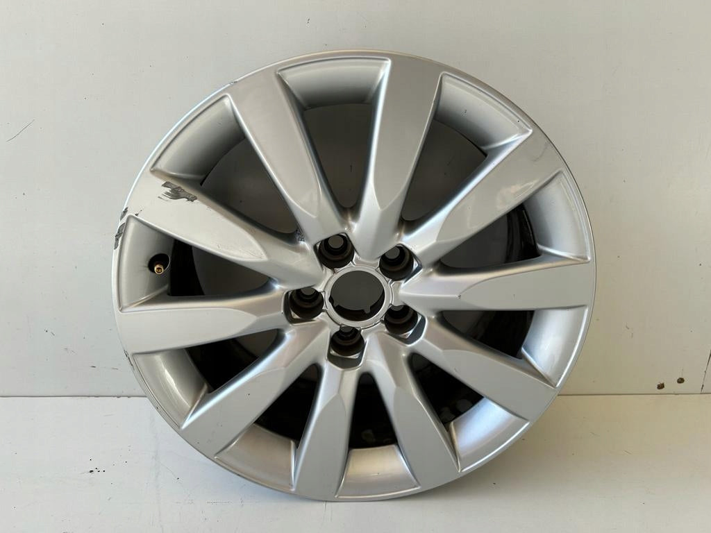 1x Alufelge 16 Zoll 7.0" 5x100 34ET Glanz Silber 8X0601025BB Audi A1 Rim Wheel