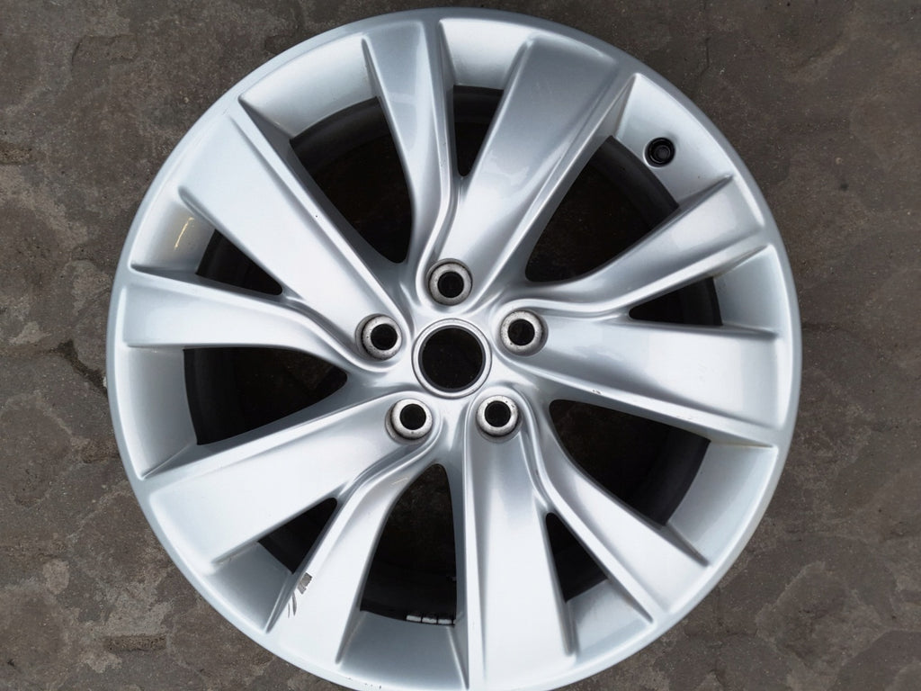 1x Alufelge 18 Zoll 7.5" 5x115 41ET Glanz Silber Opel Insignia Rim Wheel FEL1569272087jo