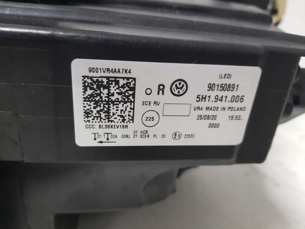 Frontscheinwerfer VW Golf VIII 5H1941005 5H1941006 LED Rechts oder Links SCH8004573936ow