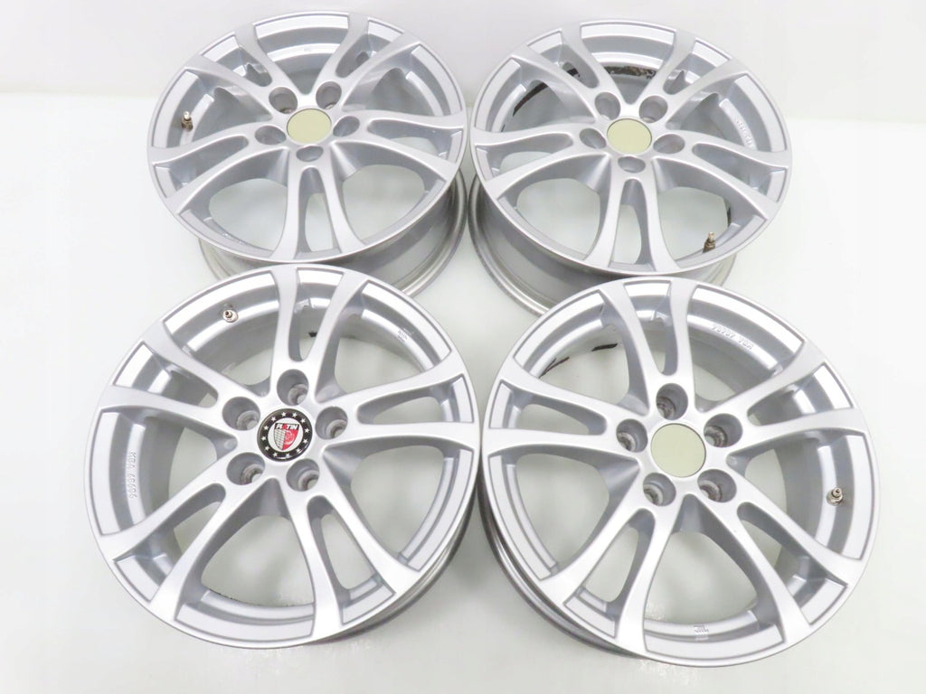4x Alufelge 16 Zoll 6.5" 5x112 45ET Silber KBA48604 Audi I Rim Wheel FEL1137981515pu