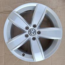 Load image into Gallery viewer, 1x Alufelge 17 Zoll 6.5" 5x112 41ET Glanz Silber 3G0071497B VW I Rim Wheel FEL4430761016lh