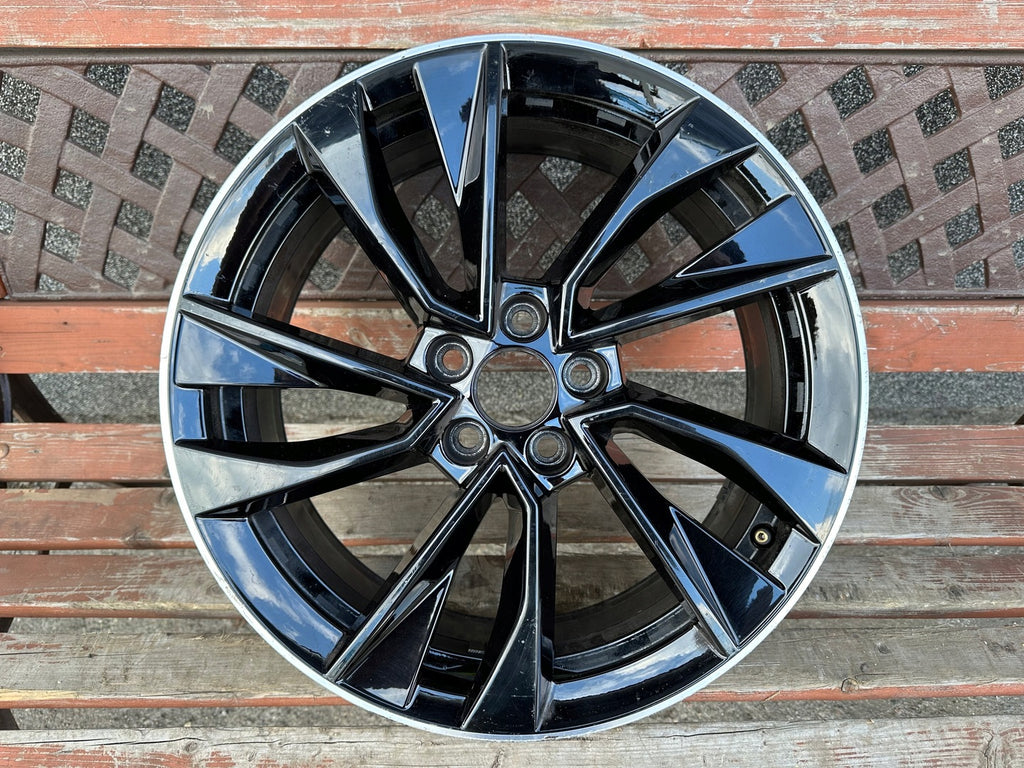 1x Alufelge 17 Zoll 6.5" 5x100 40ET 658601025N Skoda Scala Kamiq Rim Wheel