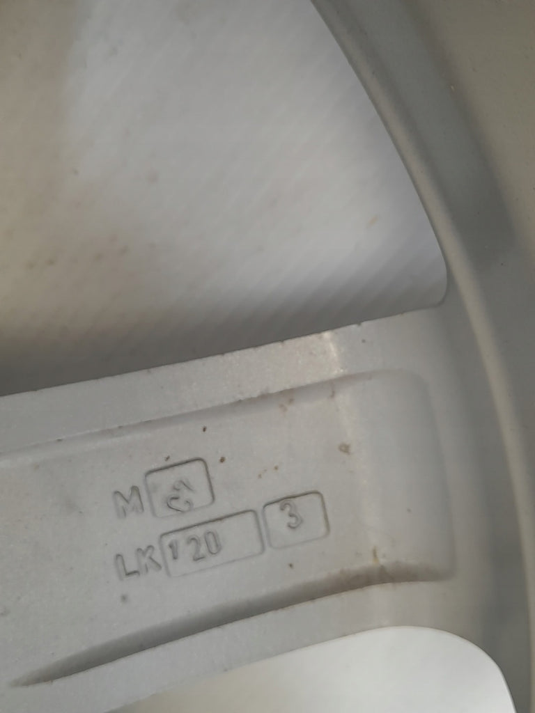 4x Alufelge 17 Zoll 8.0" 5x120 34ET KBA48165 Rim Wheel FEL5720480028ip