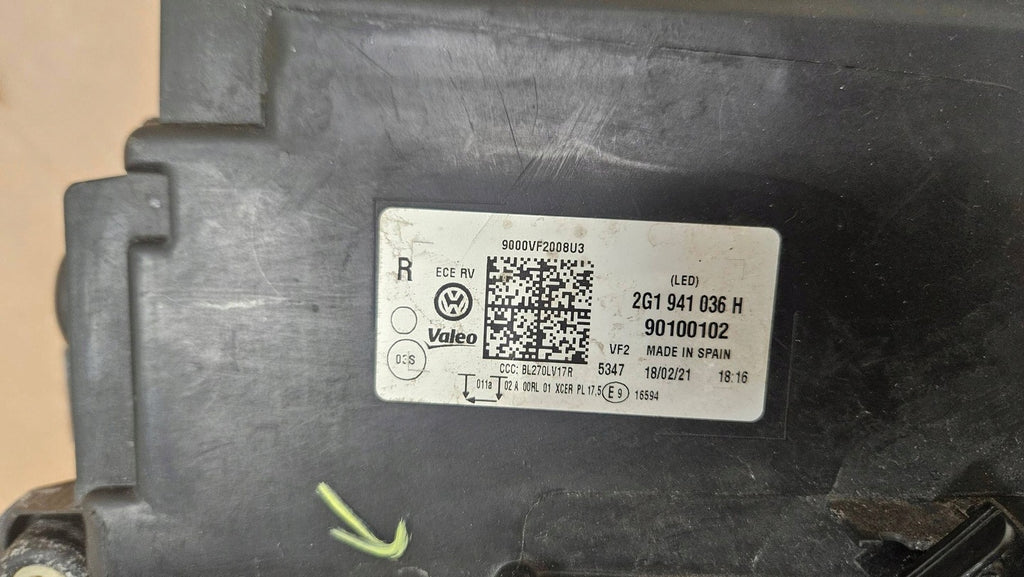 Frontscheinwerfer VW Polo 2G1941036H LED Rechts Scheinwerfer Headlight SCH2767637737dp