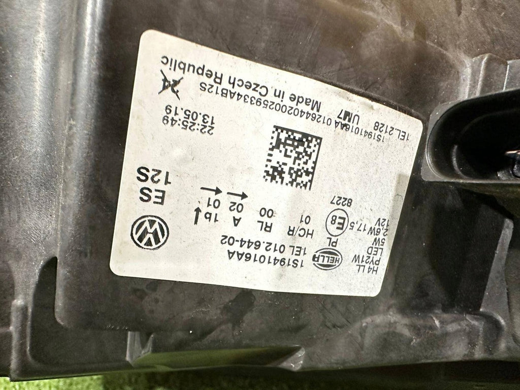 Frontscheinwerfer VW Up 1S1941016AA Rechts Scheinwerfer Headlight