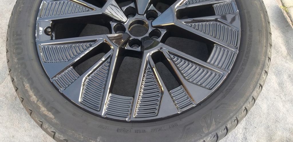 1x Alufelge 21 Zoll 9.5" 5x112 36ET Glanz Graphit 4KE601025E Audi E Tron Etron FEL8044368827bd