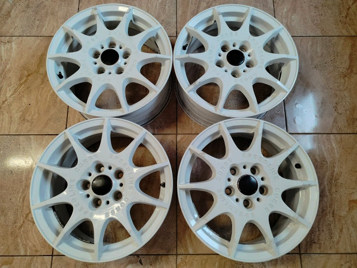 4x Alufelge 16 Zoll 7.0" 5x112 45ET Rim Wheel FEL3833012745lw