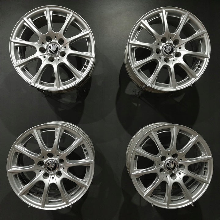 4x Alufelge 16 Zoll 6.5" 5x112 38ET A2054012400 Mercedes-Benz Superb III Octavia FEL8831538460mt