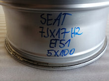 Laden Sie das Bild in den Galerie-Viewer, 1x Alufelge 17 Zoll 7.0" 5x100 6J0601025Q Seat Ibiza Rim Wheel FEL3257513354sf