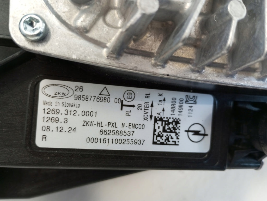 Frontscheinwerfer Opel Astra L 9858776980 Full LED Rechts Scheinwerfer Headlight SCH6421735609nn