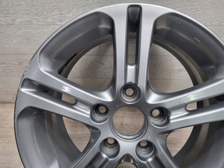 1x Alufelge 16 Zoll 6.5" 5x114.3 55ET Glanz Grau HL46621 Honda Civic Rim Wheel FEL4861241493dw