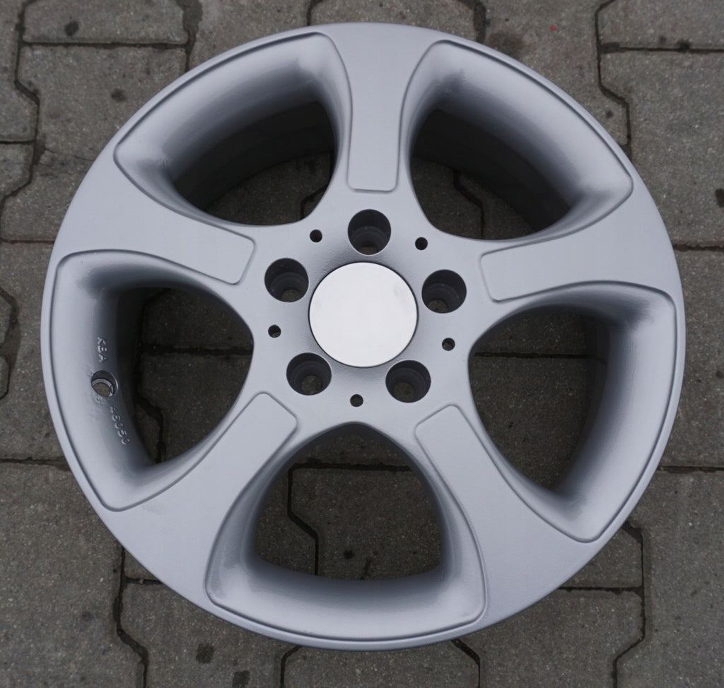 4x Alufelge 16 Zoll 6.0" 5x112 46ET Schwarz Audi Rim Wheel FEL8463641249fs