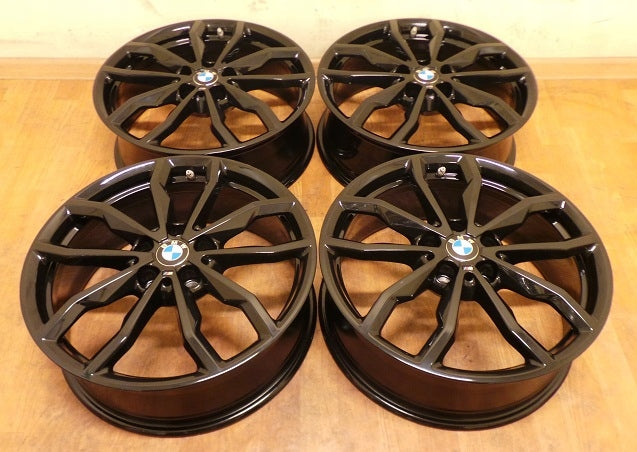 4x Alufelge 18 Zoll 6.5" 5x112 41ET Glanz Grau 6877550 BMW F39 X1 F48 Rim Wheel FEL2803505326yi