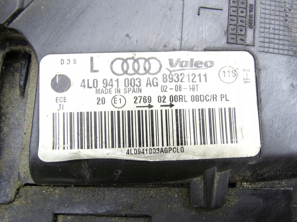 Frontscheinwerfer Audi Q7 4L0941OO3 Links Scheinwerfer Headlight