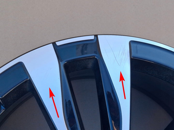 1x Alufelge 17 Zoll 7.0" 5x112 44 5ET A2064017400 Mercedes-Benz W206 Rim Wheel FEL5404040380no