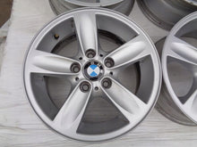Load image into Gallery viewer, 4x Alufelge 16 Zoll 7.0" 5x120 44ET Silber 6775619 BMW E88 E81 E91 E90 E82 E87 FEL9478257573jg
