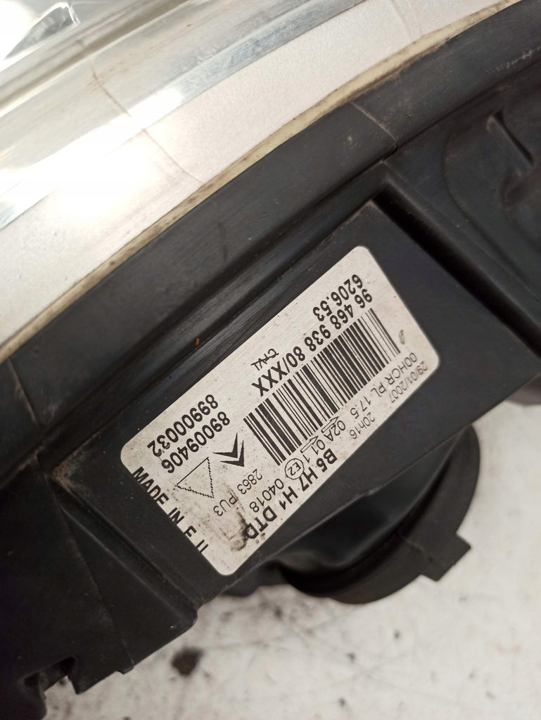 Frontscheinwerfer Citroën C4 I 9646893880 Rechts Scheinwerfer Headlight