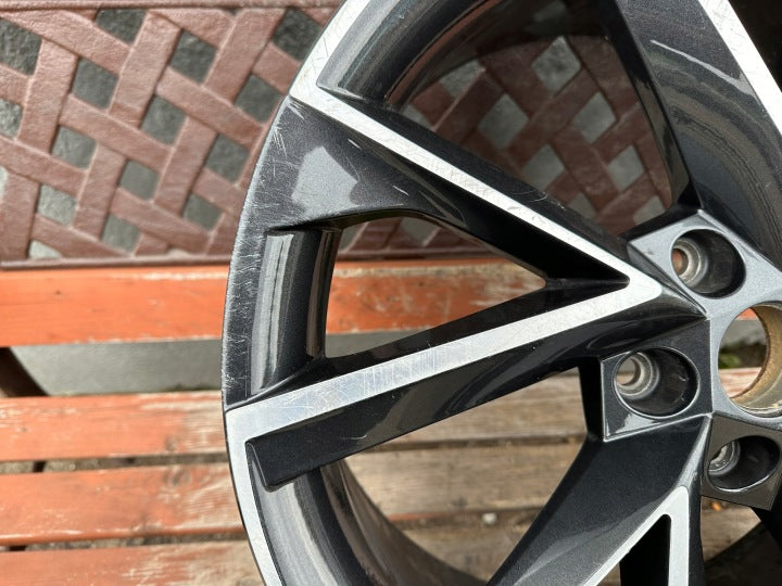 1x Alufelge 19 Zoll 8.0" 5x112 45ET 57A601025R Mg Karoq Nu7 Rim Wheel FEL8282534802ih