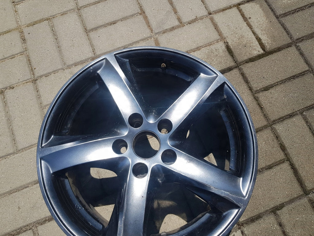 1x Alufelge 16 Zoll 7.0" 5x105 40ET Glanz Grau 5X105, 7JX16 Opel Astra Rim Wheel