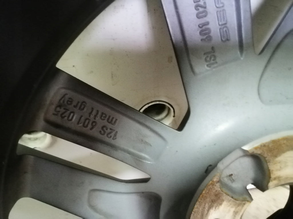 1x Alufelge 16 Zoll 6.0" 4x100 43ET Graphit 12S601025 Seat Rim Wheel FEL7280307259ud