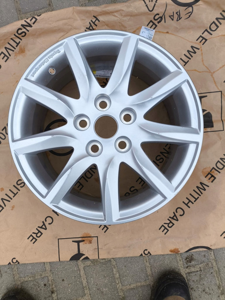 1x Alufelge 16 Zoll 6.5" 5x114.3 PZ406-X0677 Toyota Rim Wheel FEL4356957355ac