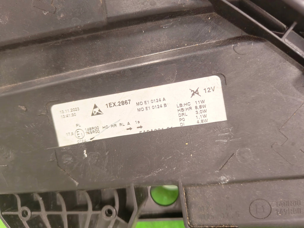 Frontscheinwerfer BMW X1 5A9A222 5A9A221 Full LED Ein Stück (Rechts oder Links) SCH3350405256cz