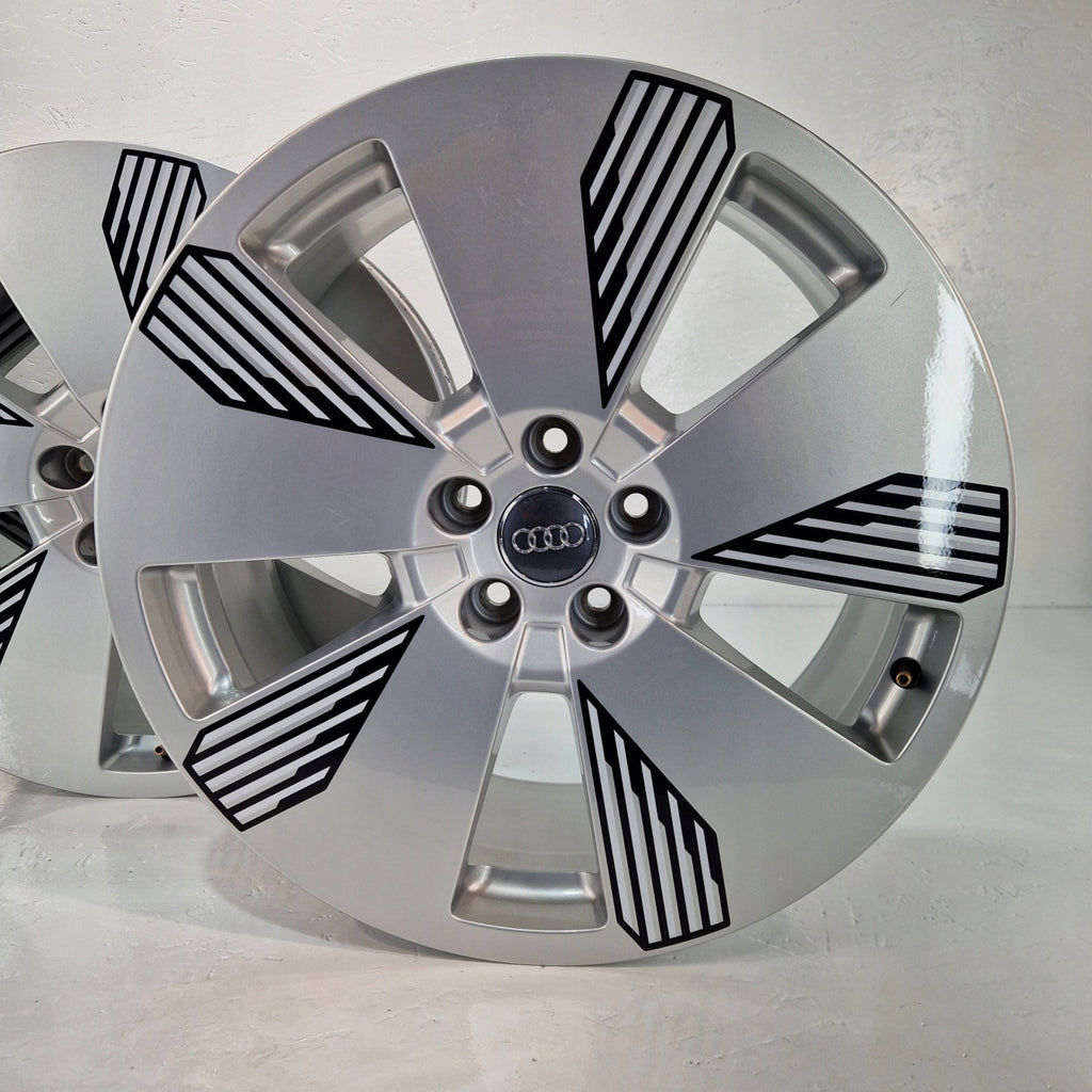 4x Alufelge 19 Zoll 8.0" 5x112 34ET Glanz Silber 4KE601025L Audi Rim Wheel FEL1133111847lh