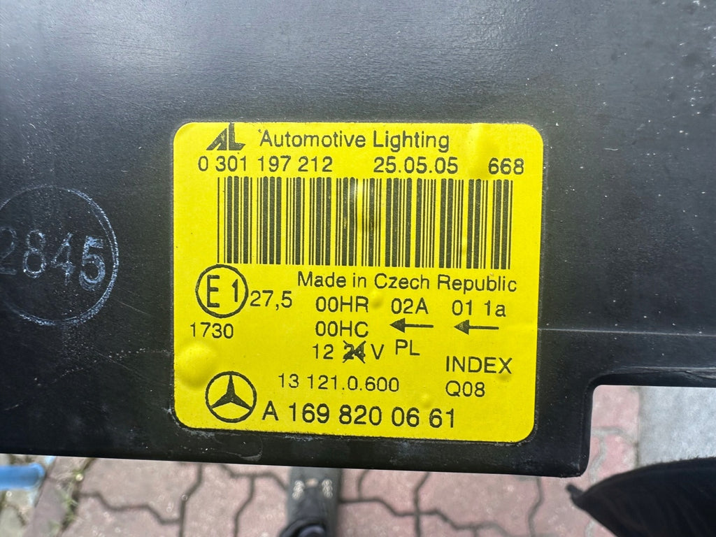 Frontscheinwerfer Mercedes-Benz W169 A1698200661 Rechts Scheinwerfer Headlight SCH7327475937nl