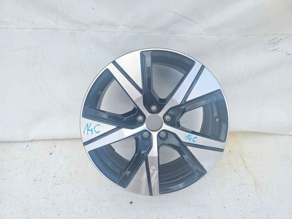1x Alufelge 19 Zoll 8.5" 5x108 56ET Matt Silber 32134537 Volvo Xc40 Rim Wheel FEL9941938483is
