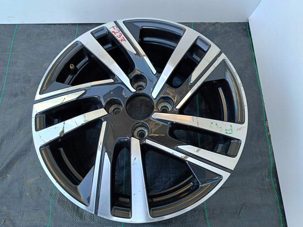 1x Alufelge 16 Zoll 6.5" 4x108 38ET Glanz Grau 9825165280 Peugeot 208 Ii FEL5627425604fx