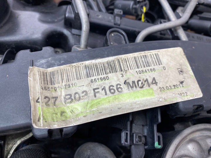 Motor Mercedes-Benz W166 651960 2.2 CDI 204PS 150kW 97TKm 2012 Diesel Komplett MOT2486398437yr