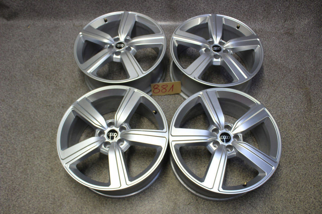 4x Alufelge 20 Zoll 9.0" 5x112 38ET Glanz Silber 4KE601025S Audi E-Tron FEL4610650796mn
