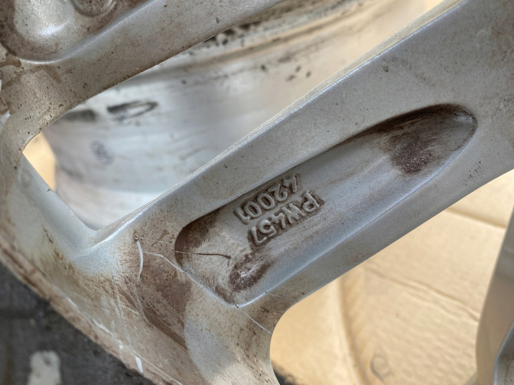 1x Alufelge 18 Zoll 7.0" 5x114.3 35ET Glanz Silber PW457-42001 Toyota I FEL3575100739ou