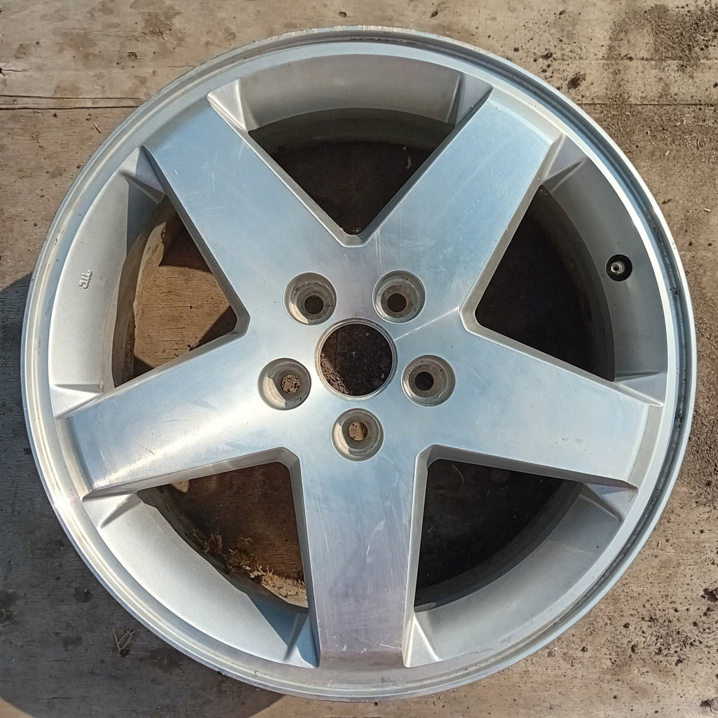1x Alufelge 18 Zoll 7.0" 5x114.3 42ET Glanz Silber OYW39 Chrysler Compass FEL3415579523uf