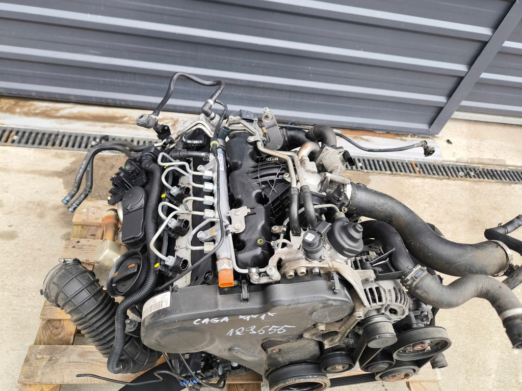 Motor Audi Seat B8 Exeo CAGA 2.0 TDI 143PS 105kW 129TKm Diesel Engine Komplett