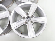 Laden Sie das Bild in den Galerie-Viewer, 4x Alufelge 16 Zoll 6.5" 5x112 46ET Silber 5G0601025N VW Golf VIII I Rim Wheel FEL1151273638uf