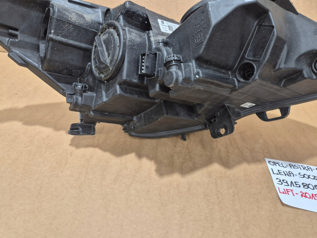 Frontscheinwerfer Opel Astra K 39158005 LED Links Scheinwerfer Headlight SCH5002223462yv