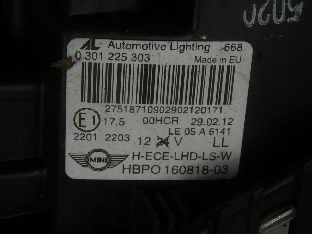 Frontscheinwerfer Mini R57 R55 R56 0301225303 Links Scheinwerfer Headlight SCH9501295408kq