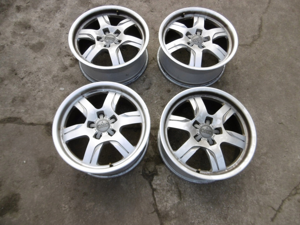 4x Alufelge 17 Zoll 7.5" 5x112 28ET Glanz Silber 8T0601025B Audi A5 Rim Wheel