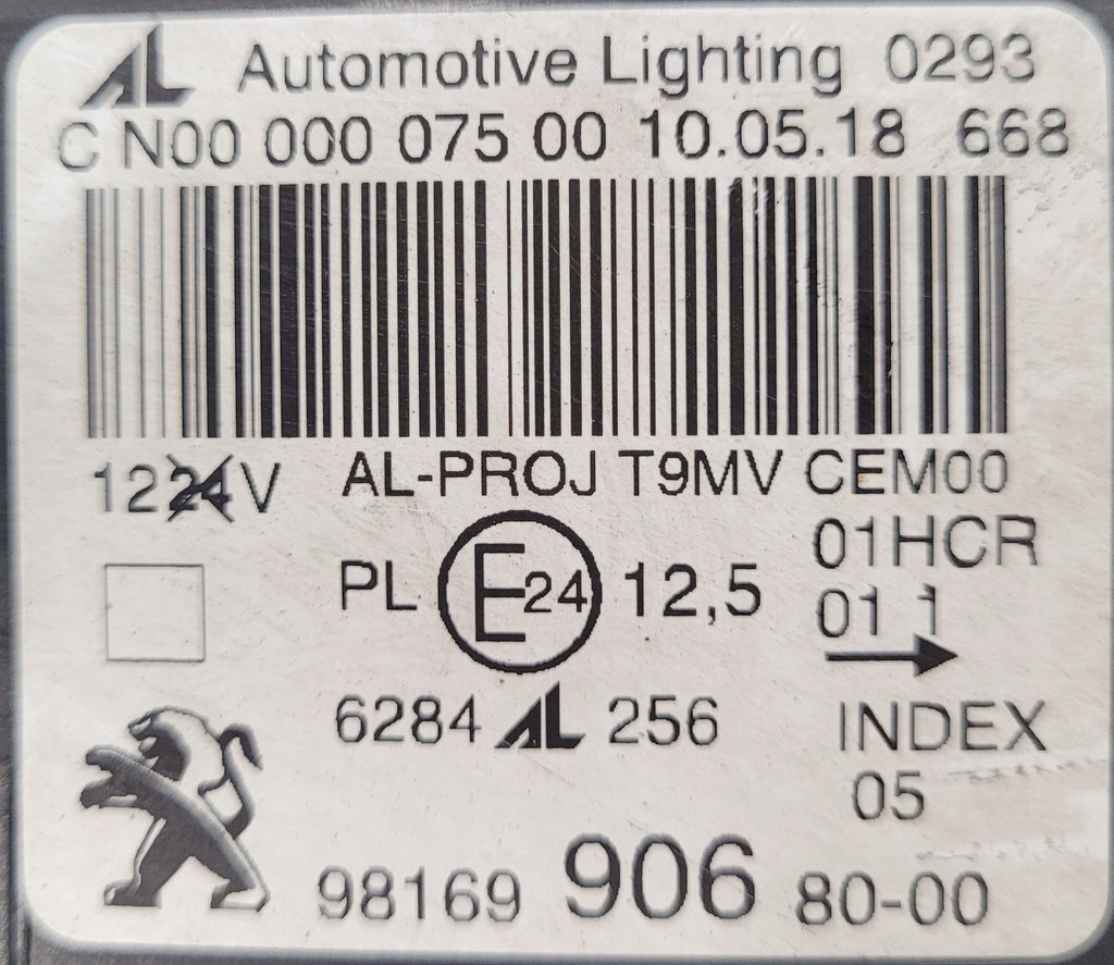 Frontscheinwerfer Peugeot 308 9816990680-00 Links Scheinwerfer Headlight SCH8667293908oc