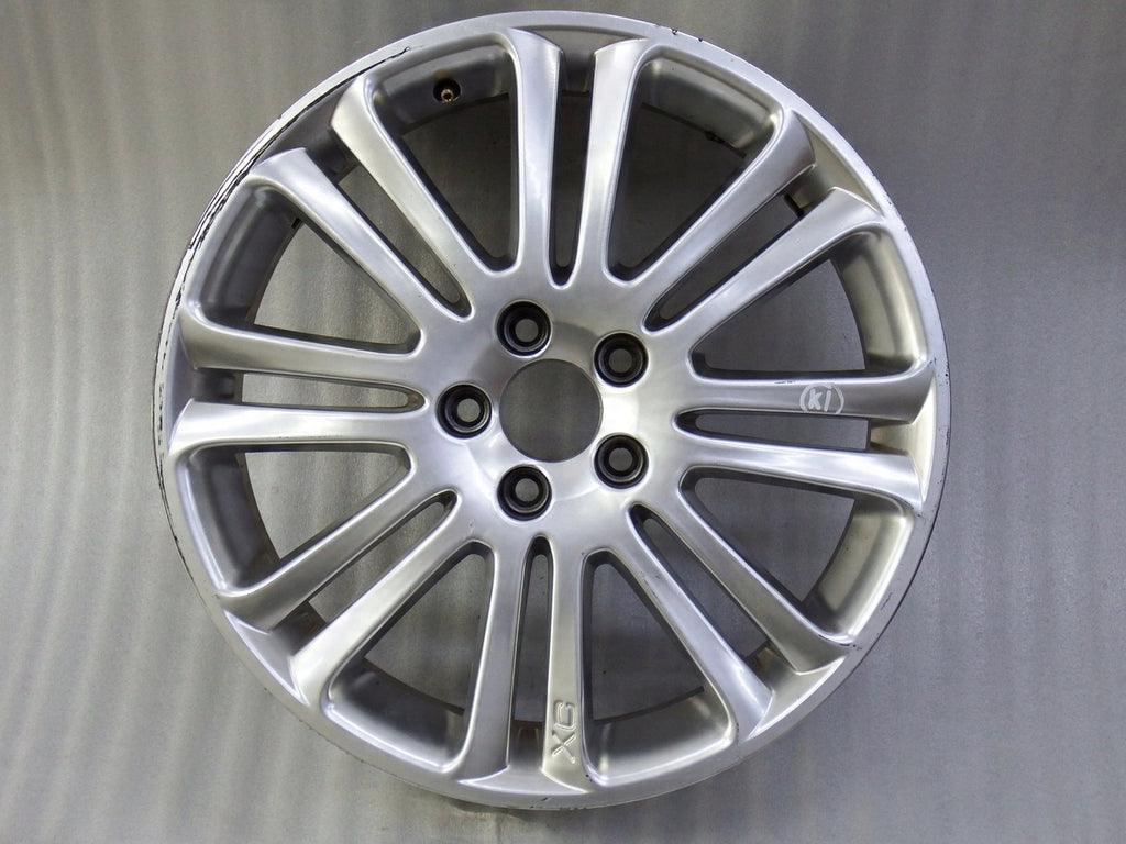 1x Alufelge 18 Zoll 7.0" 5x108 49ET Glanz Silber Volvo Rim Wheel