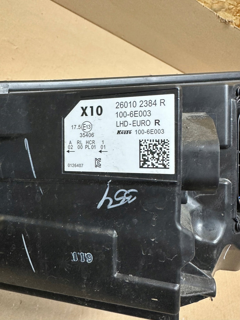 Frontscheinwerfer Renault Zoe 260102384R LED Rechts Scheinwerfer Headlight SCH3452288210ei