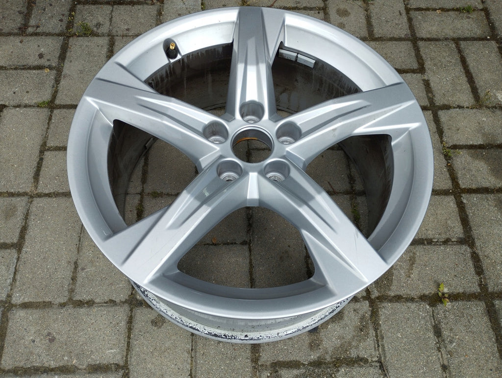 1x Alufelge 18 Zoll 8.0" 5x112 39ET Glanz Silber 80A601025BE Audi Q5 Rim Wheel