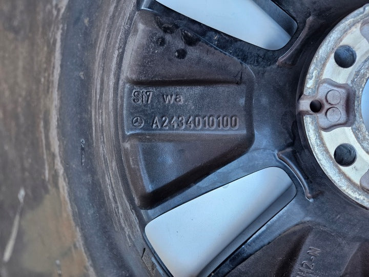 1x Alufelge 18 Zoll 7.5" 5x112 A2434010100 Mercedes-Benz Eqa H243 Eqb X243 FEL4434587329wo