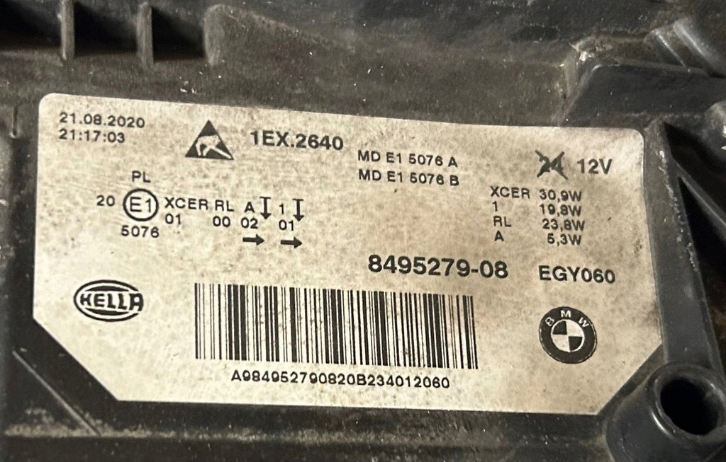 Frontscheinwerfer BMW 5 G31 G30 8495279-08 Full LED Links Scheinwerfer Headlight SCH2767250412tg