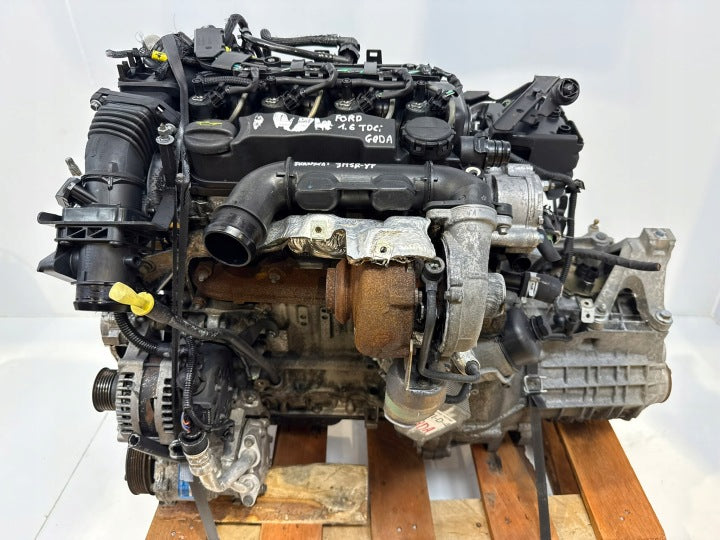 Motor Ford Focus II G8DA 1.6 TDCI 109PS 80kW 170TKm 2003 Diesel Engine Komplett MOT7090764317mj